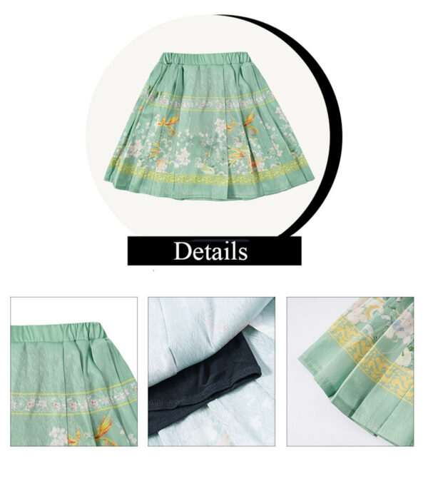 China Hanfu for Student Team Uniform Customize Logo Chinese Style Boy Girl's Hanfu Short Sleeve Prince & Princess - Image 11