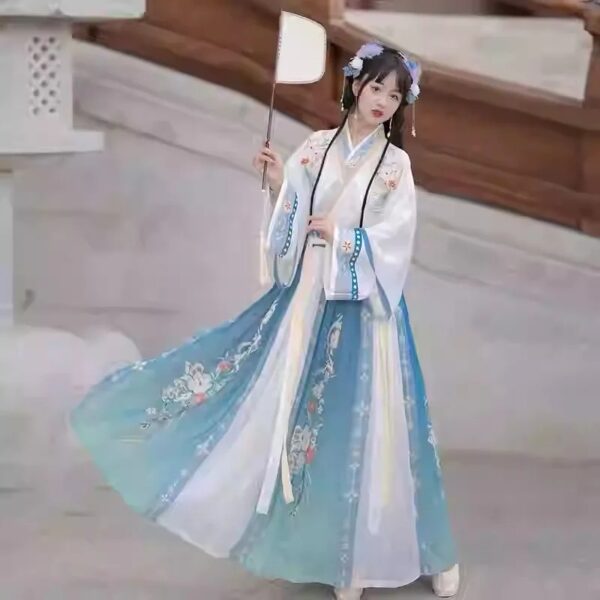 Hanfu Chinese Traditional Dress Cosplay Costumes Ethnic Style Show Stage Fashion Clothes Women Clothing Party Fairy Dress - Image 3