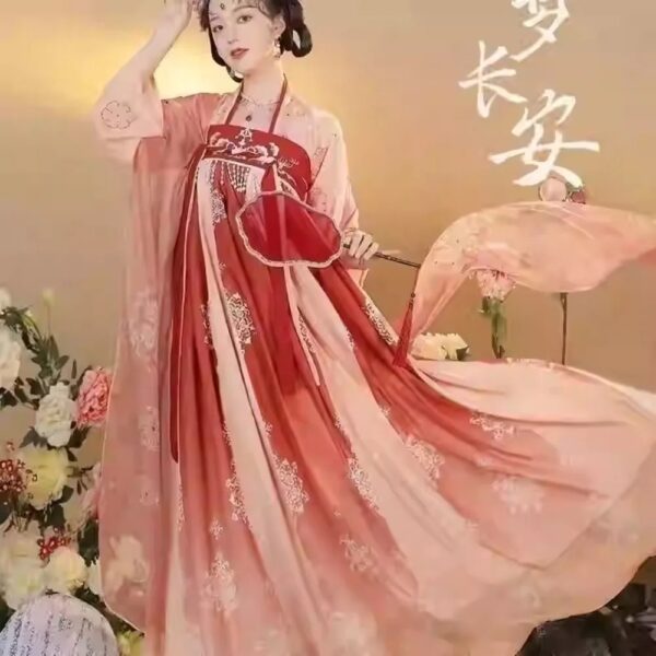 Hanfu Chinese Traditional Dress Cosplay Costumes Ethnic Style Show Stage Fashion Clothes Women Clothing Party Fairy Dress - Image 8