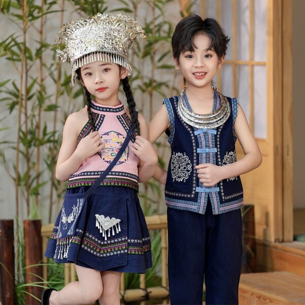 The Miao nationality clothing for personalize name or logo customize for free - Image 13