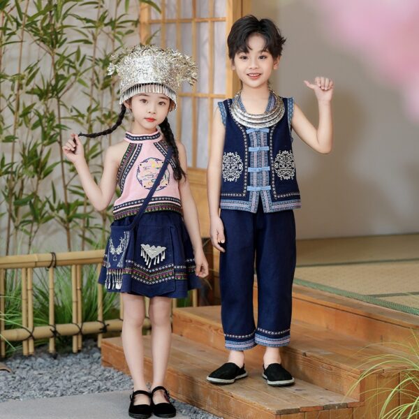 The Miao nationality clothing for personalize name or logo customize for free - Image 4