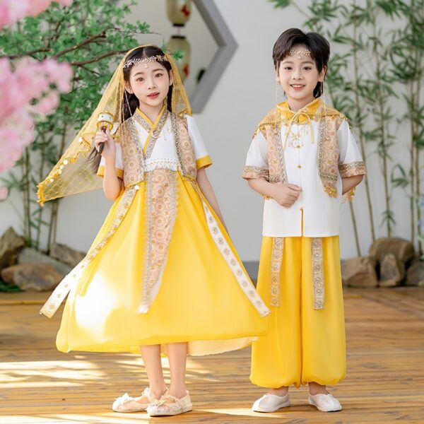 The Uygur Ethnic Group(维吾尔) Clothing For kids