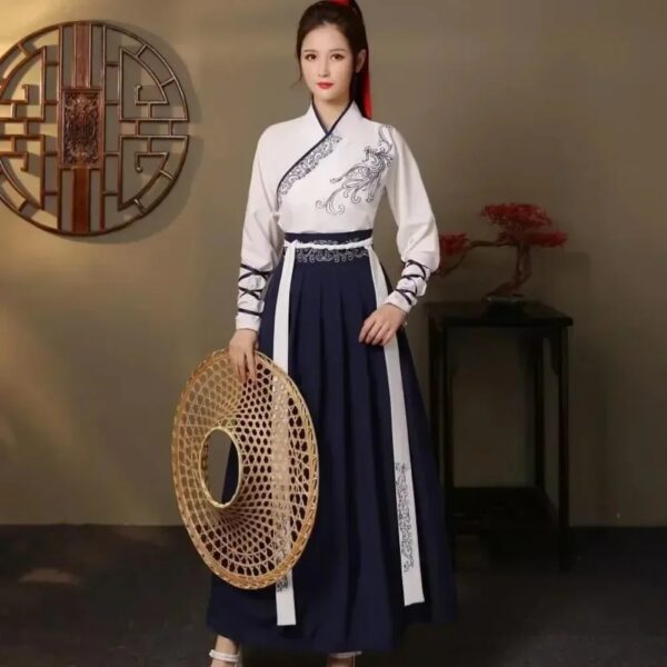 Chinese Hanfu Dress Women Clothing Vintage Ethnic Style Fashion Clothes Elegant Streetwear Casual Chinese Traditional Dress Men - Image 6