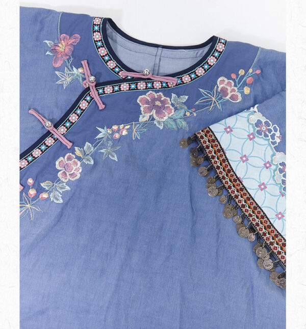 New Ethnic Minority Clothing Women's Traditional Miao Clothing Chinese Hanfu Dress - Image 13